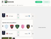 Tablet Screenshot of lerugbynistere.fr